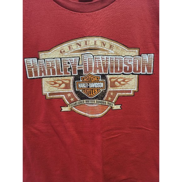 Harley-Davidson of Kuwait, Mens Large T-Shirt - Picture 4 of 6